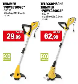 Hubo Powerplus EG POWEG30020 elektrische trimmer 350W 25cm aanbieding