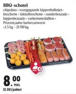 Buurtslagers BBQ-schotel aanbieding