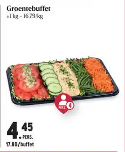Buurtslagers Groentebuffet aanbieding