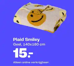Kwantum Plaid Smiley aanbieding