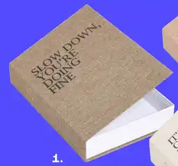 Kwantum Opbergboeken slow down aanbieding