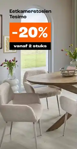 Kwantum Eetkamerstoelen Tesimo aanbieding