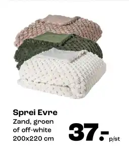 Kwantum Sprei Evre aanbieding