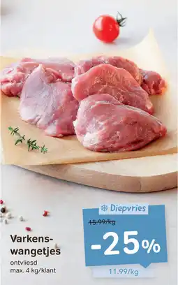 Bon Ap Varkens- wangetjes aanbieding