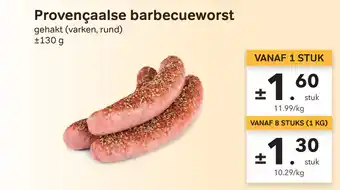 Bon Ap Provençaalse barbecueworst aanbieding