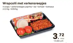 Bon Ap Wrapcolli met varkensreepjes aanbieding