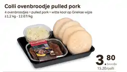 Bon Ap Colli ovenbroodje pulled pork aanbieding