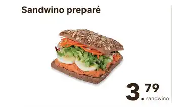 Bon Ap Sandwino preparé aanbieding