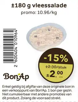 Bon Ap Vleessalade aanbieding