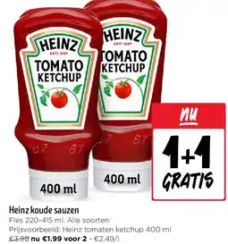 Jumbo Heinz koude sauzen aanbieding