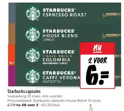 Jumbo Starbucks capsules aanbieding
