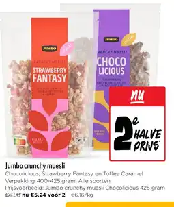Jumbo Jumbo crunchy muesli aanbieding
