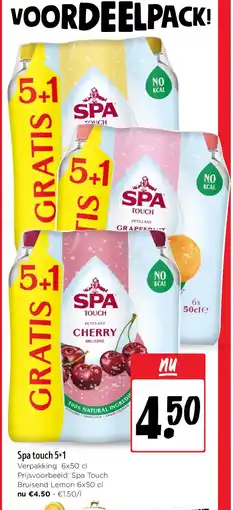 Jumbo Spa touch 5+1 aanbieding