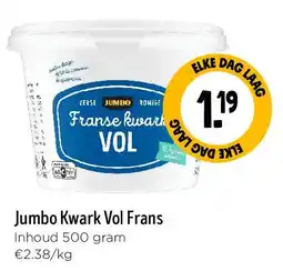 Jumbo Jumbo Kwark Vol Frans aanbieding