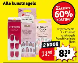 Kruidvat Alle kunstnagels aanbieding