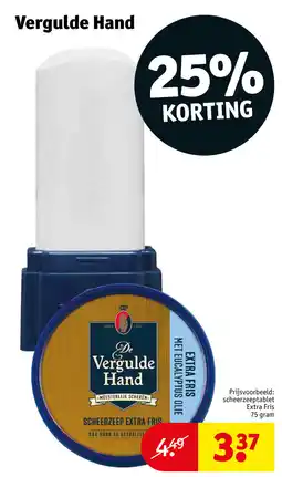 Kruidvat Vergulde Hand aanbieding
