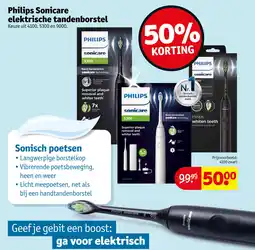 Kruidvat Philips Sonicare elektrische tandenborstel aanbieding