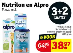 Kruidvat Nutrilon en Alpro aanbieding
