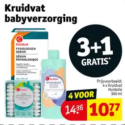 Kruidvat Kruidvat babyverzorging aanbieding
