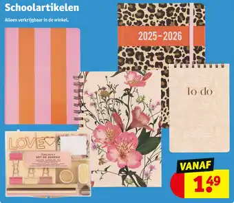 Kruidvat Schoolartikelen aanbieding