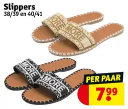 Kruidvat Slippers aanbieding