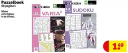 Kruidvat Puzzelboek aanbieding