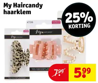 Kruidvat My Haircandy haarklem aanbieding