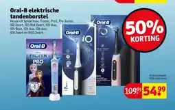Kruidvat Oral-B elektrische tandenborstel Keuze uit Spiderman, Froze aanbieding