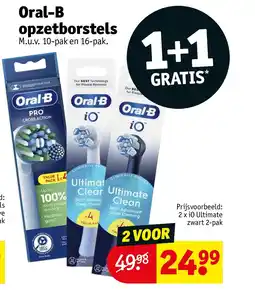 Kruidvat Oral-B opzetborstels aanbieding
