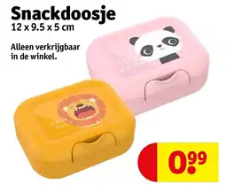 Kruidvat Snackdoosje aanbieding
