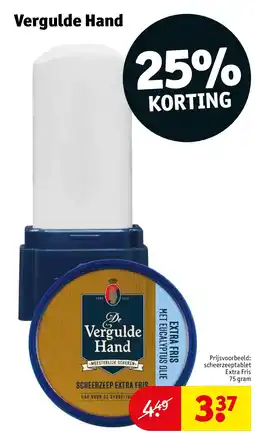 Kruidvat Vergulde Hand aanbieding