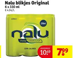 Kruidvat Nalu blikjes Original aanbieding