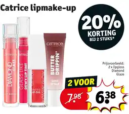 Kruidvat Catrice lipmake-up aanbieding