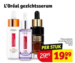 Kruidvat L’Oréal gezichtsserum aanbieding