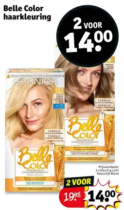 Kruidvat Belle Color haarkleuring aanbieding