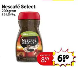 Kruidvat Nescafé Select aanbieding