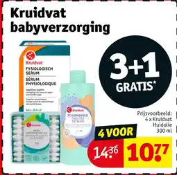 Kruidvat Kruidvat babyverzorging aanbieding
