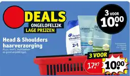 Kruidvat Head & Shoulders haarverzorging aanbieding