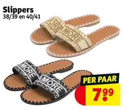Kruidvat Slippers aanbieding