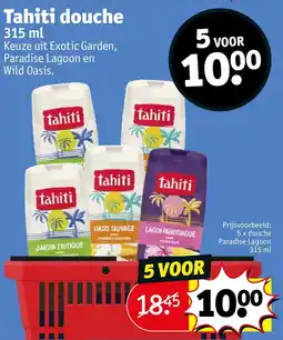 Kruidvat Tahiti douche aanbieding