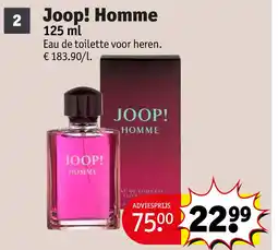 Kruidvat Joop! Homme aanbieding