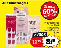 Kruidvat Alle kunstnagels aanbieding