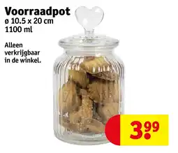 Kruidvat Voorraadpot aanbieding