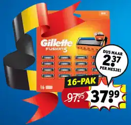 Kruidvat Gillette Fusion5 aanbieding