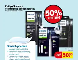 Kruidvat Philips Sonicare elektrische tandenborstel aanbieding