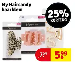 Kruidvat My Haircandy haarklem aanbieding