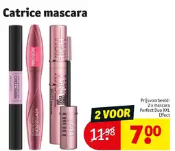 Kruidvat Catrice mascara aanbieding