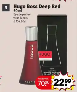 Kruidvat Hugo Boss Deep Red aanbieding