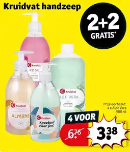 Kruidvat Kruidvat handzeep aanbieding