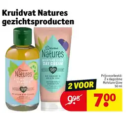 Kruidvat Kruidvat Natures gezichtsproducten aanbieding